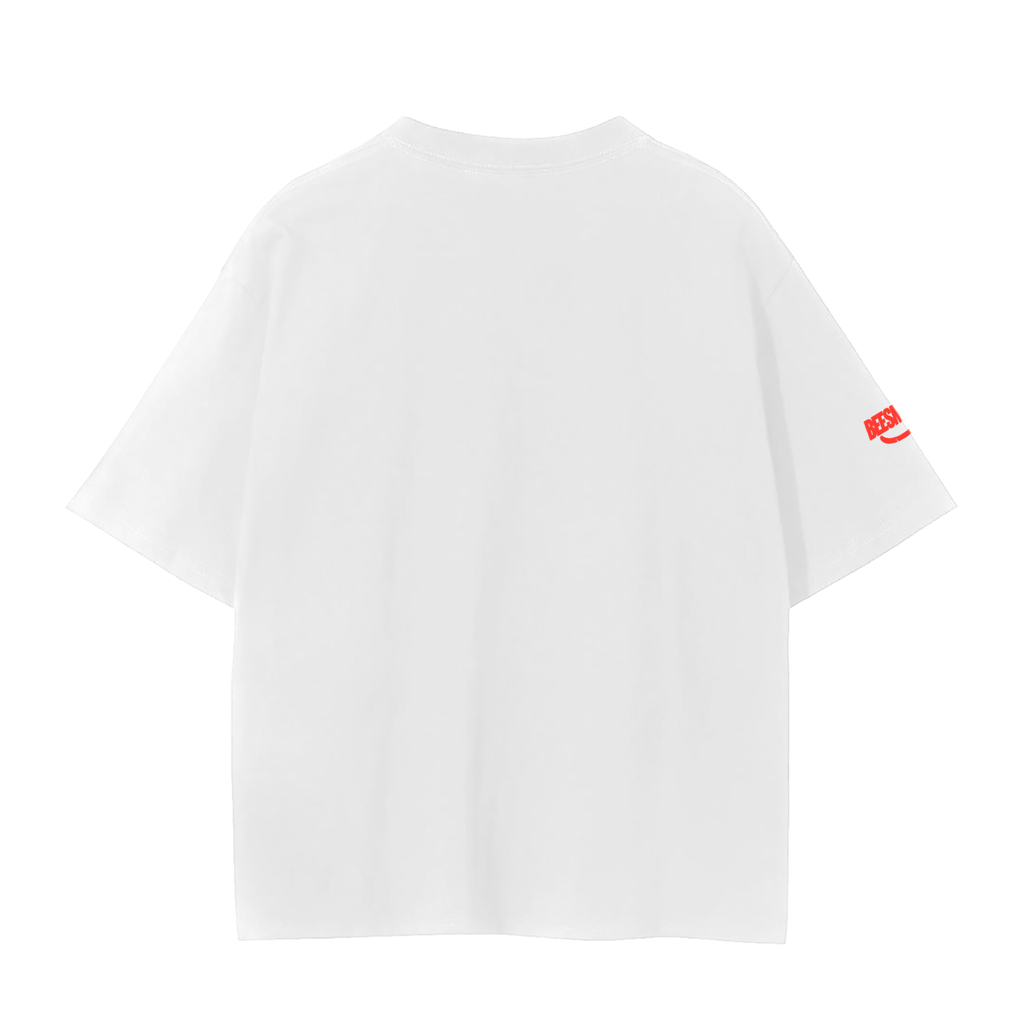 BEESMOOVE STING GRAIN Red Seamless T-Shirt