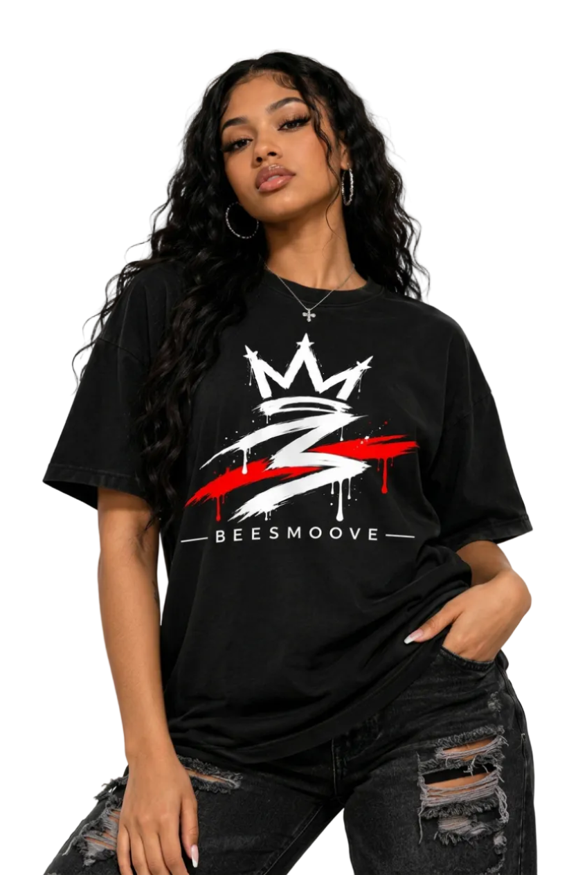 Beesmoove BlackSouth Crown Zee TEE Black