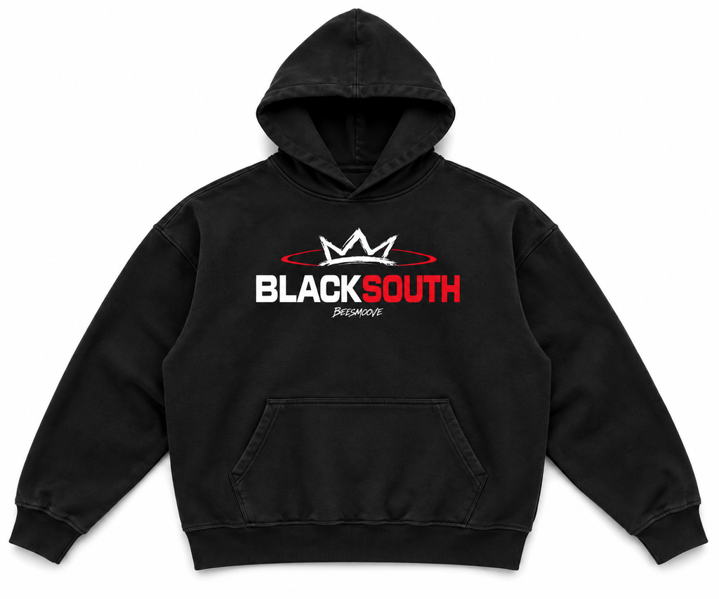 Beesmoove BlackSouth KINGDOM Boxy Hoodie