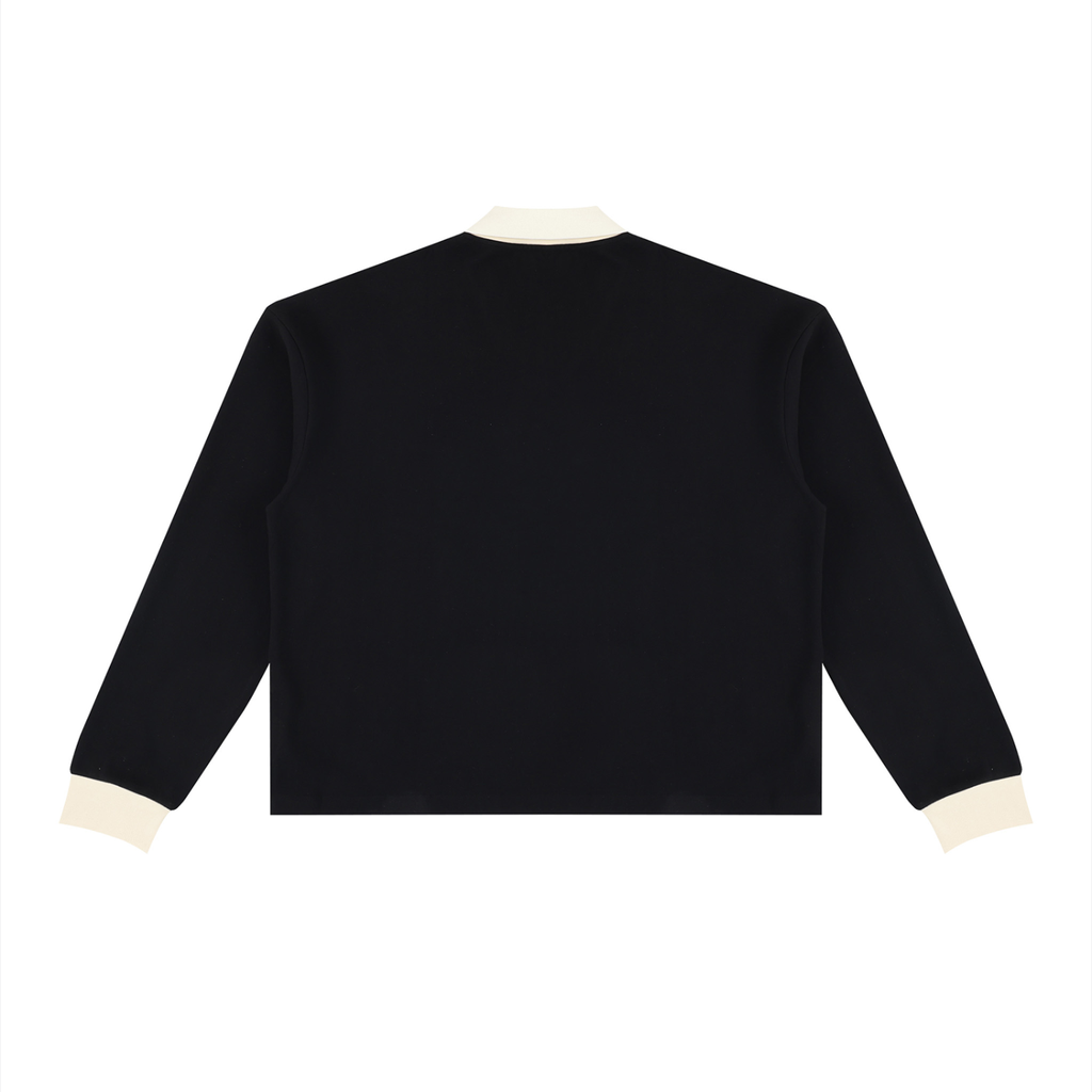 Beesmoove Target Color Block Long Sleeve Sweatshirt