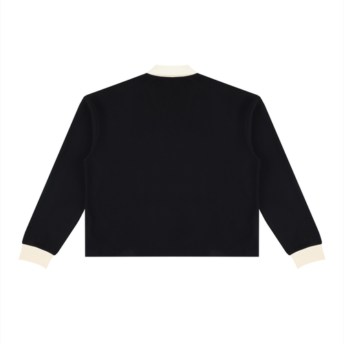Beesmoove Target Color Block Long Sleeve Sweatshirt