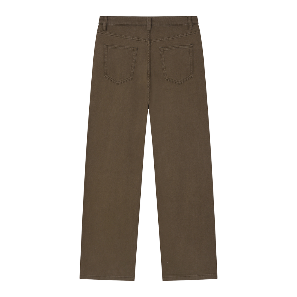 Beesmoove Men’s Vintage Wash Straight Leg Jeans
