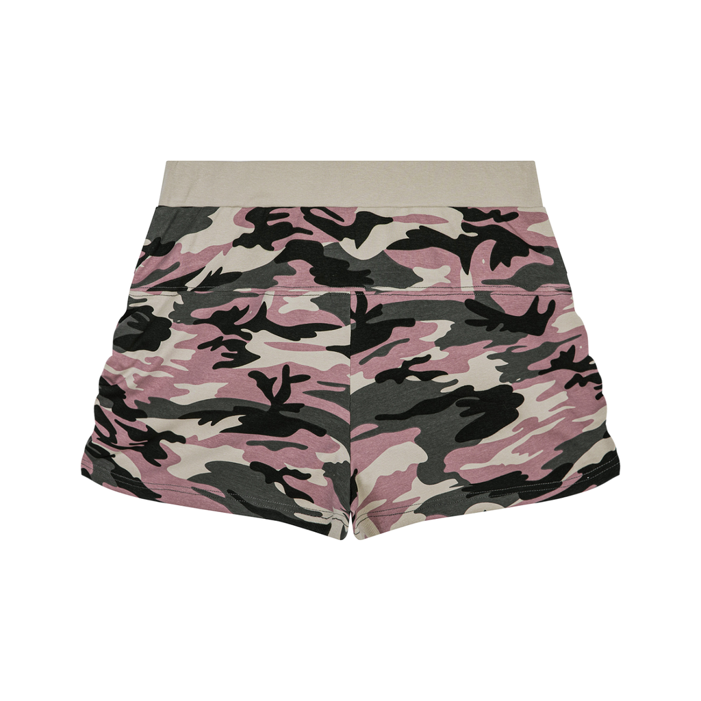 Beesmoove Women's Slim Camo Shorts