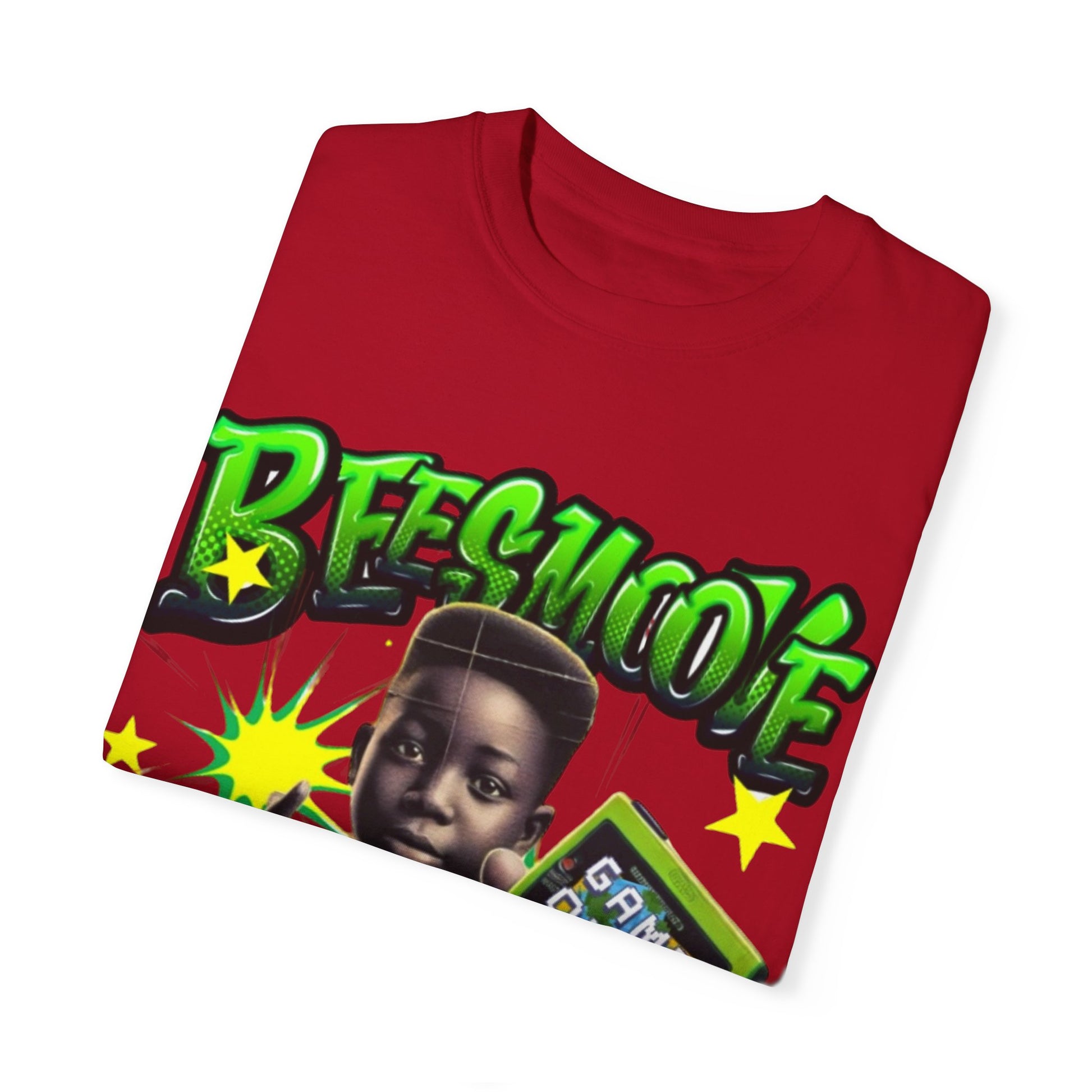 Beesmoove game over 90s vibes Garment-Dyed T-shirt - Beesmoove 33.95 Beesmoove 