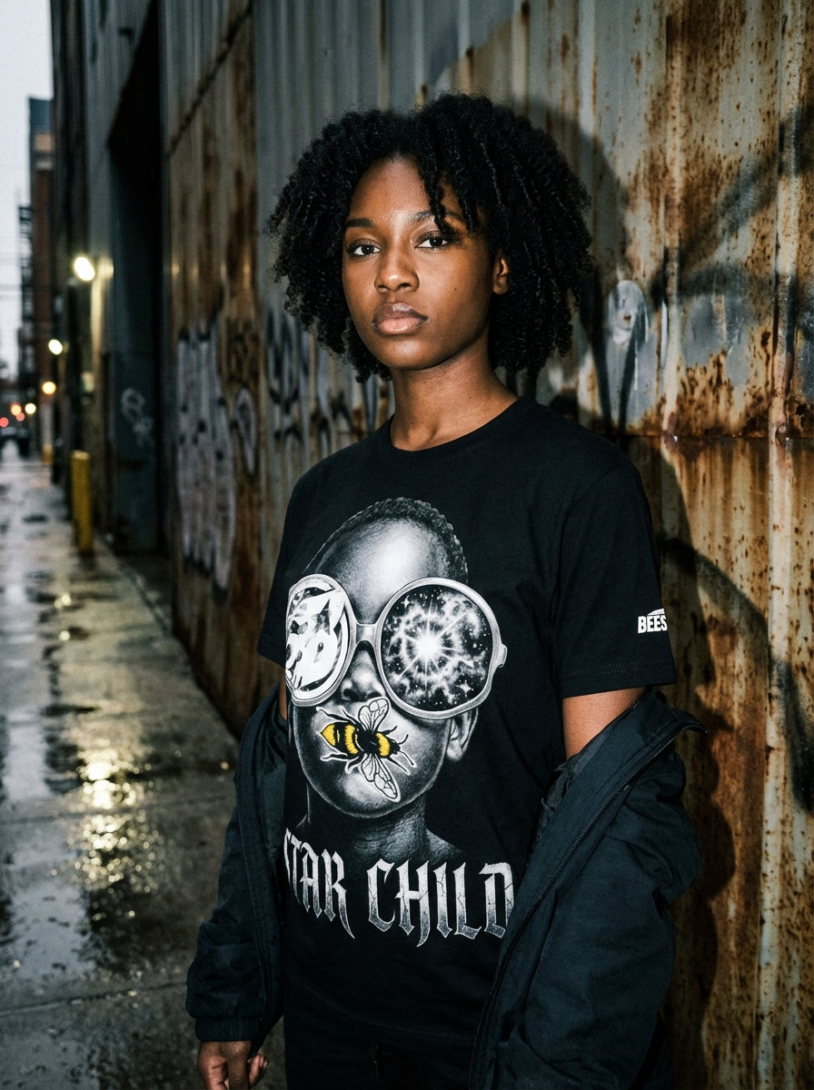 BEESMOOVE VISIONARY STAR CHILD Tee
