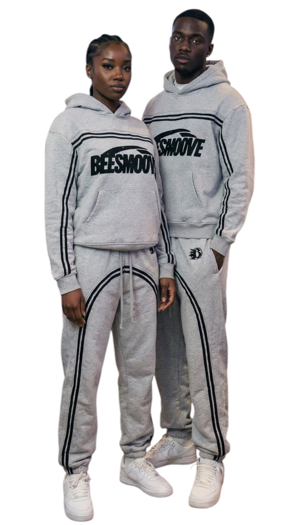 BEESMOOVE Noir Motion Kit  Set-Hoodie gray