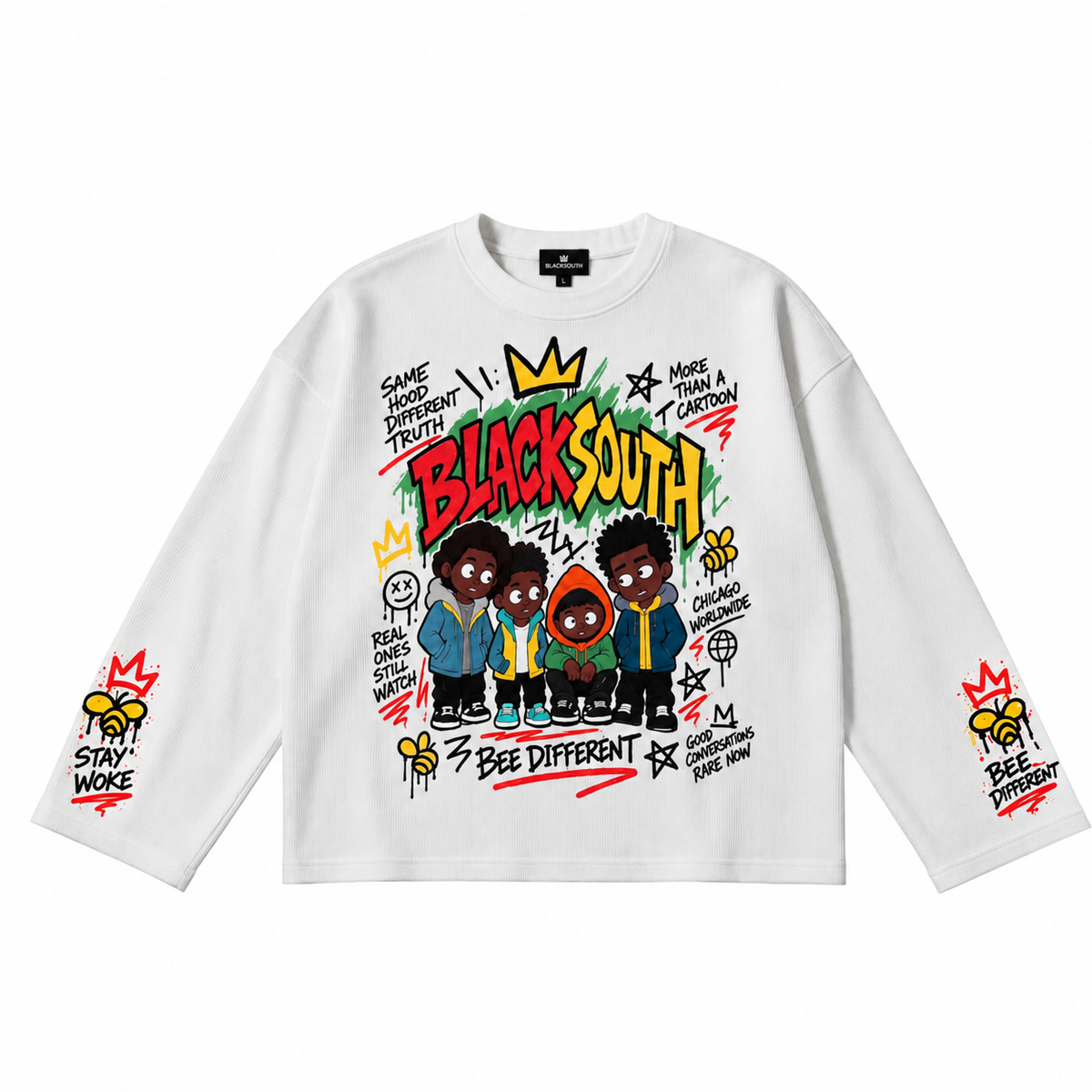 Beesmoove BlackSouth Bee Different Long Sleeve