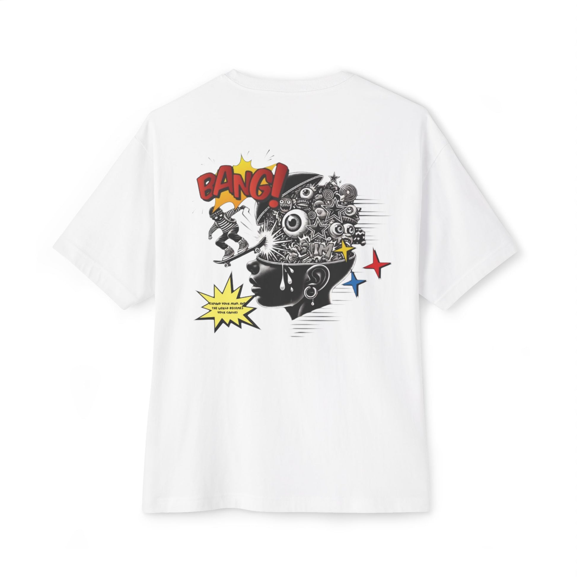 Beesmoove super hero Oversized Boxy Tee - Beesmoove 34.53 Beesmoove 