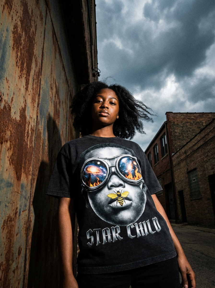 BEESMOOVE HIVE MIND: STAR CHILD Tee