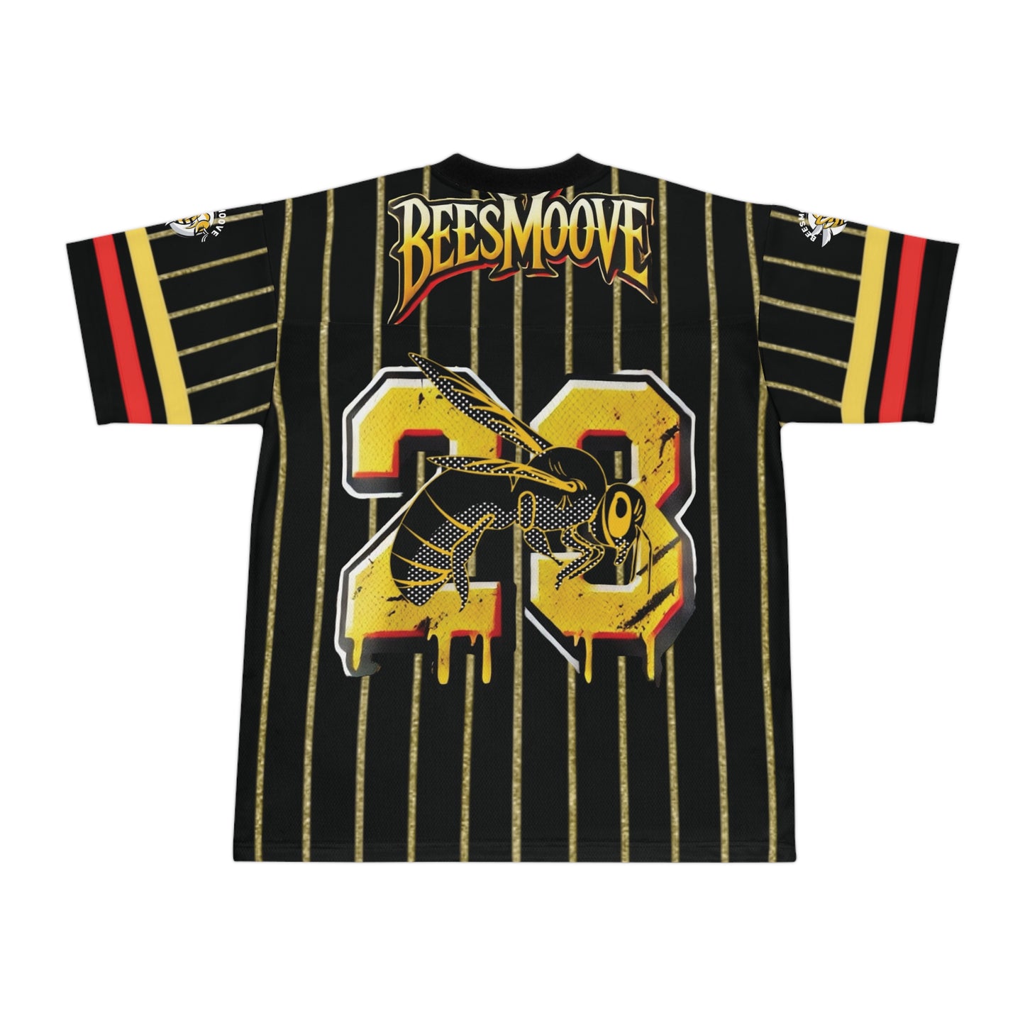 Beesmoove 23 BEES Unisex Football Jersey (AOP) - Beesmoove 64.98 Beesmoove 