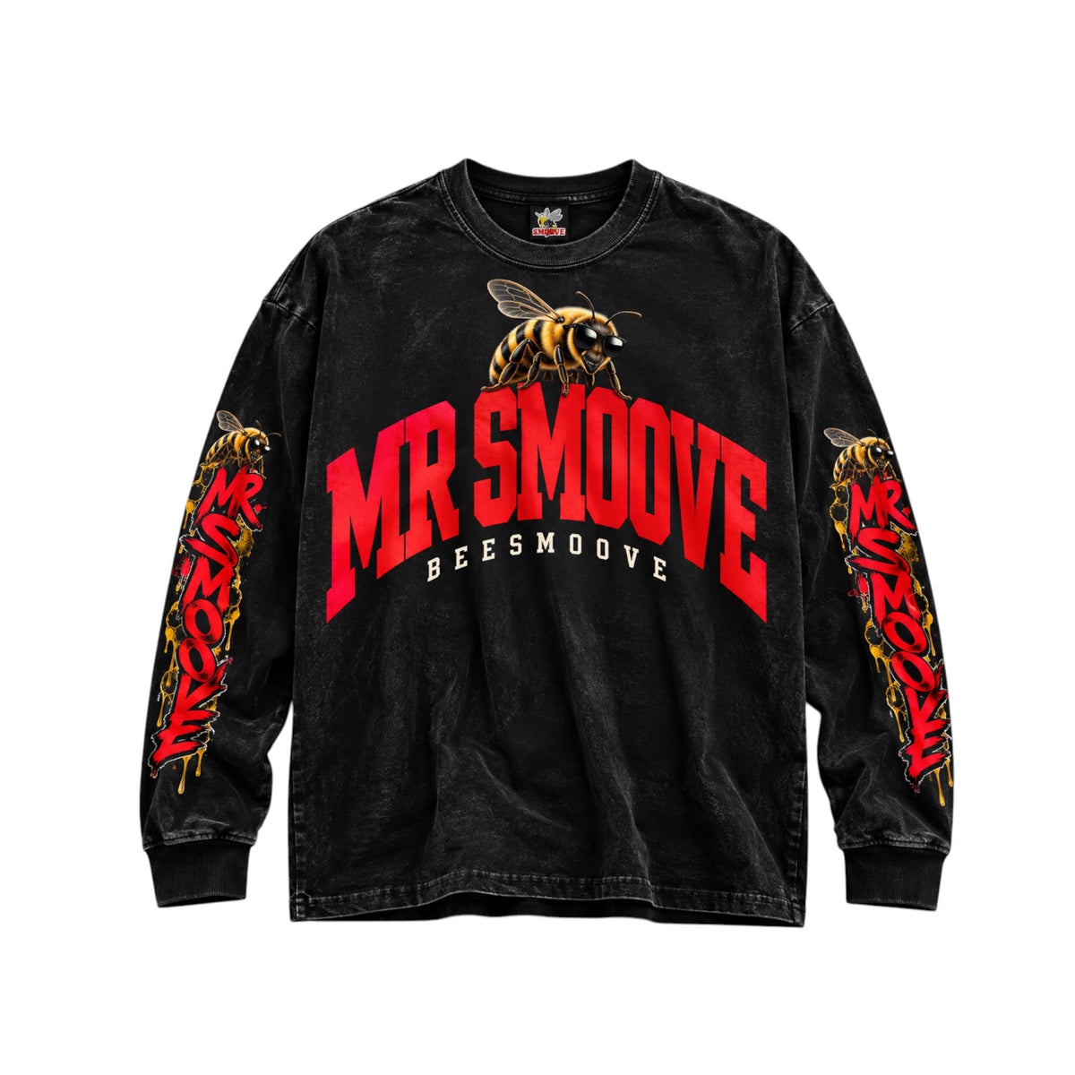 Beesmoove MR SMOOVE — Honey Drip Long Sleeve