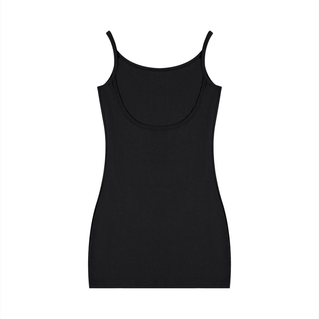 Beesmoove Women's Solid Tight Sleeveless Dress