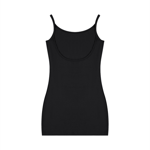 Beesmoove Women's Solid Tight Sleeveless Dress