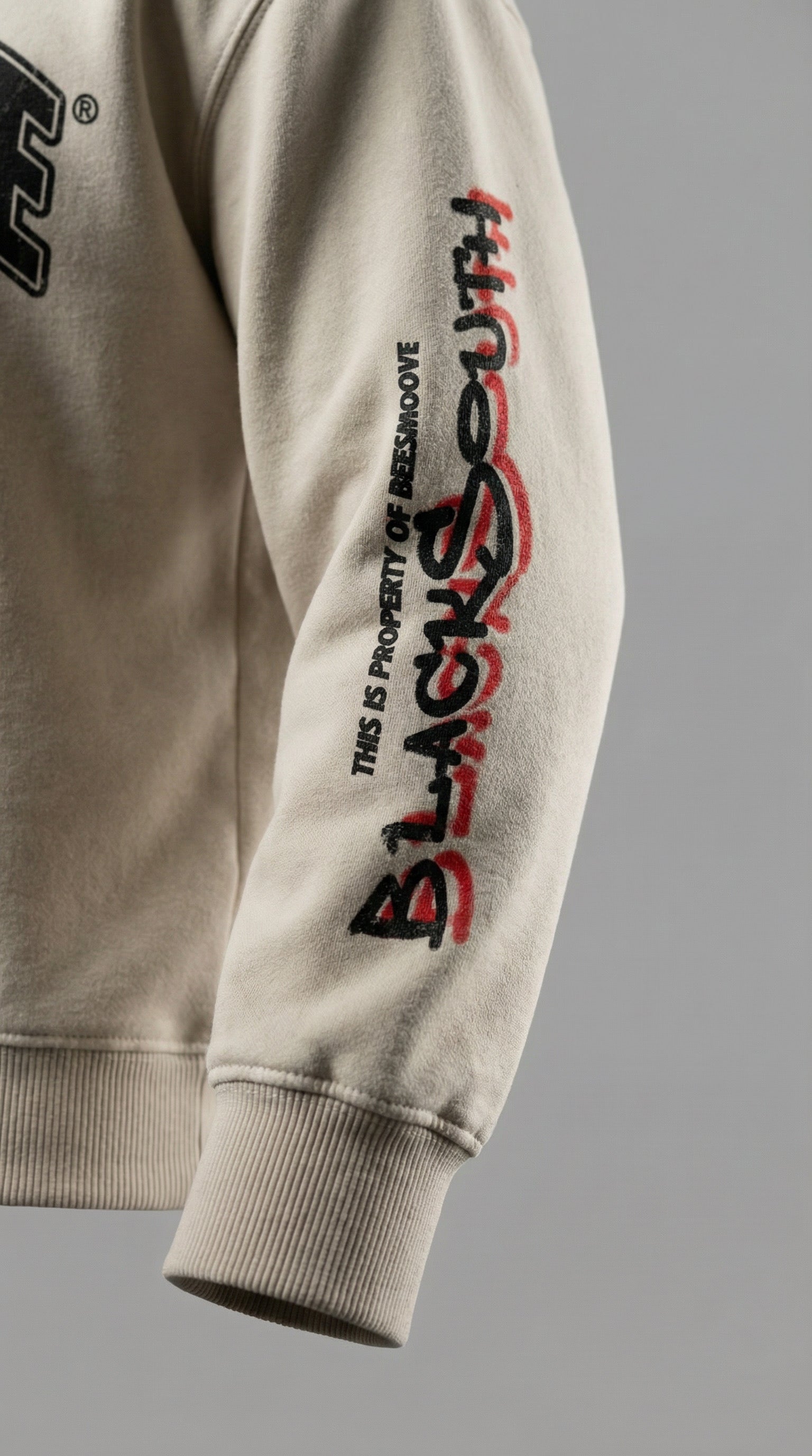 BEESMOOVE BlackSouth LiL Boo Chicago Legacy Oversized Sweatshirt