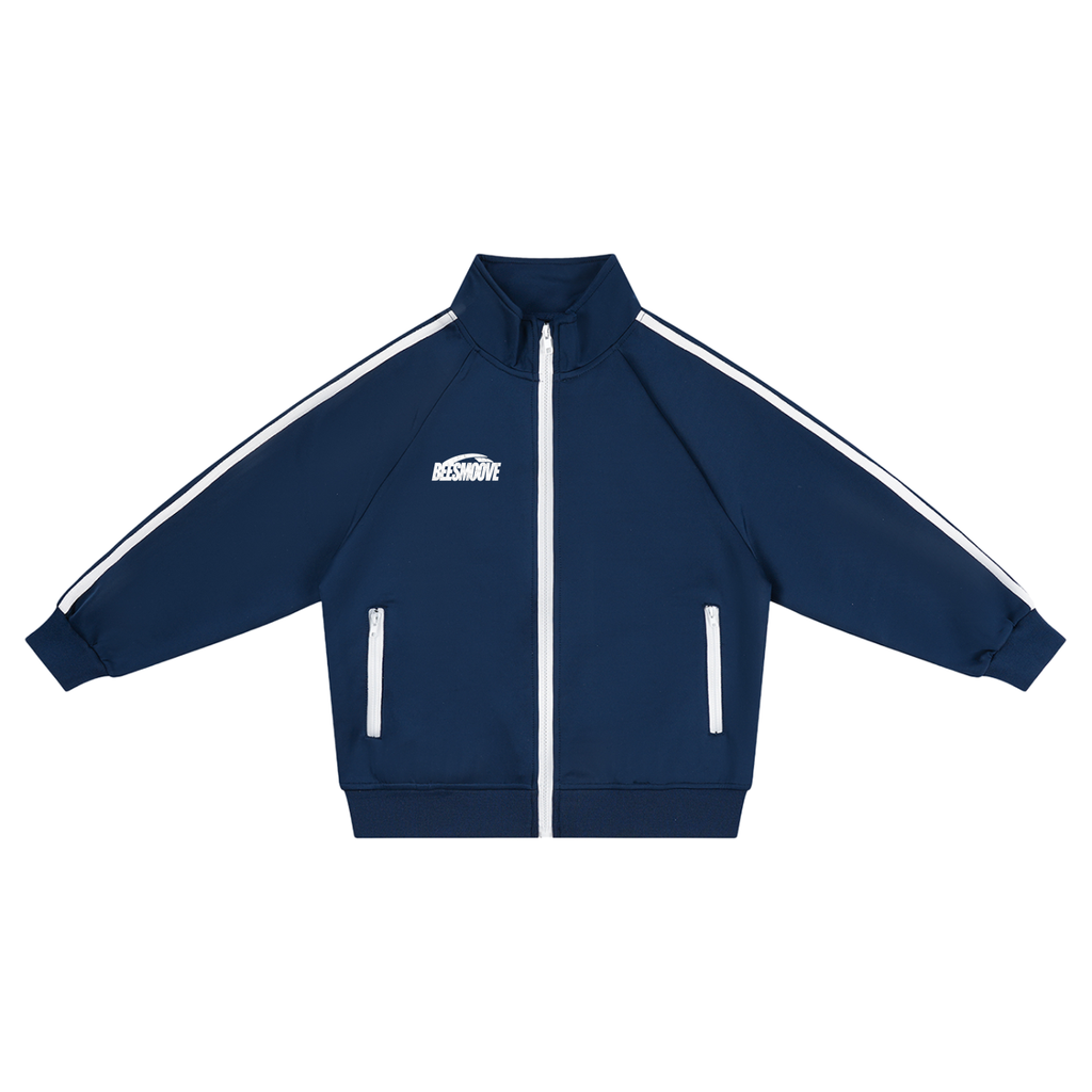 Beesmoove Kids’ Contrast Tape Coach Jacket