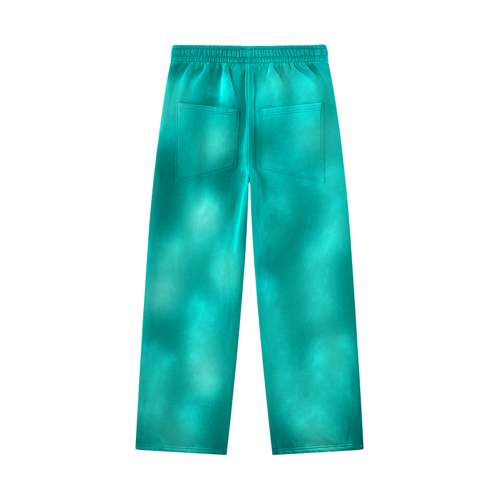 BEESMOOVE BlackSouth Sunfade Wide Leg Fleece Sweatpants