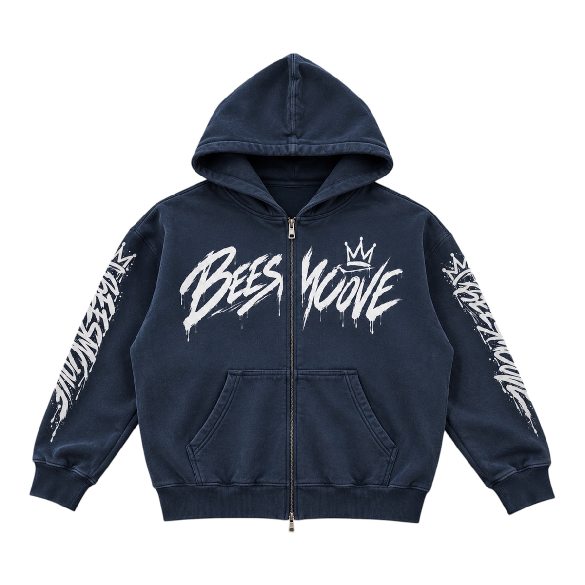 Beesmoove CROWNED LEGACY 
Boxy Hoodie set