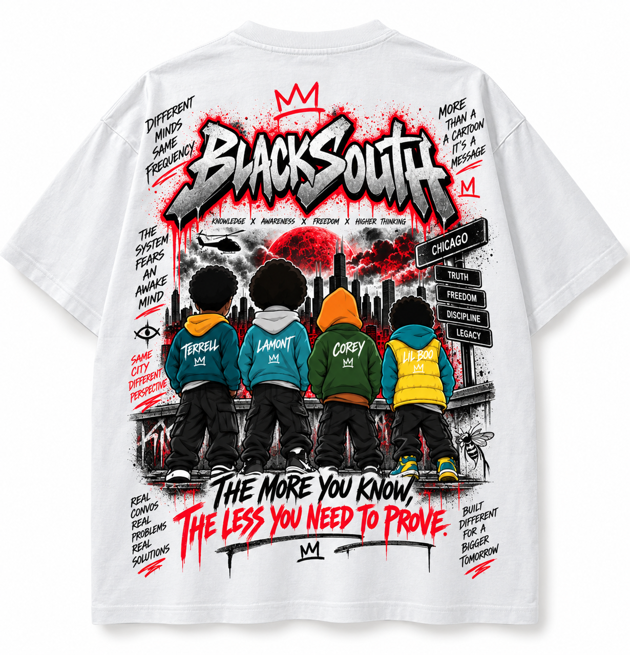Beesmoove BlackSouth Higher Thinking Tee