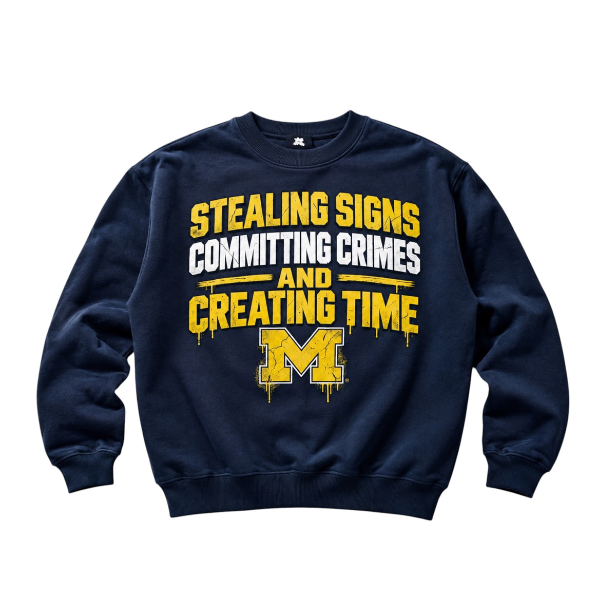 Beesmoove TIME SERVED CREWNECK Sweatshirt Premium/limited edition