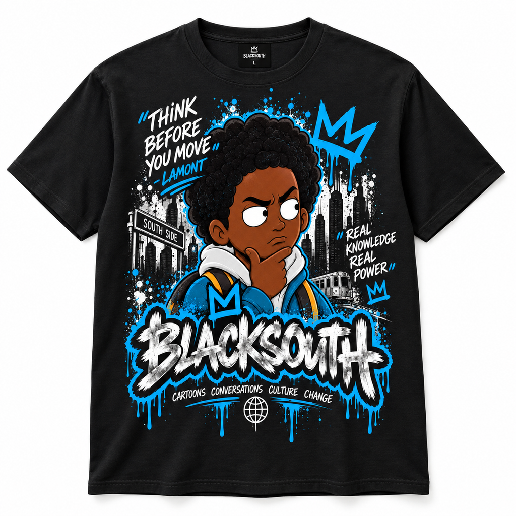Beesmoove Blacksouth Lamont Think Before You Move Tee