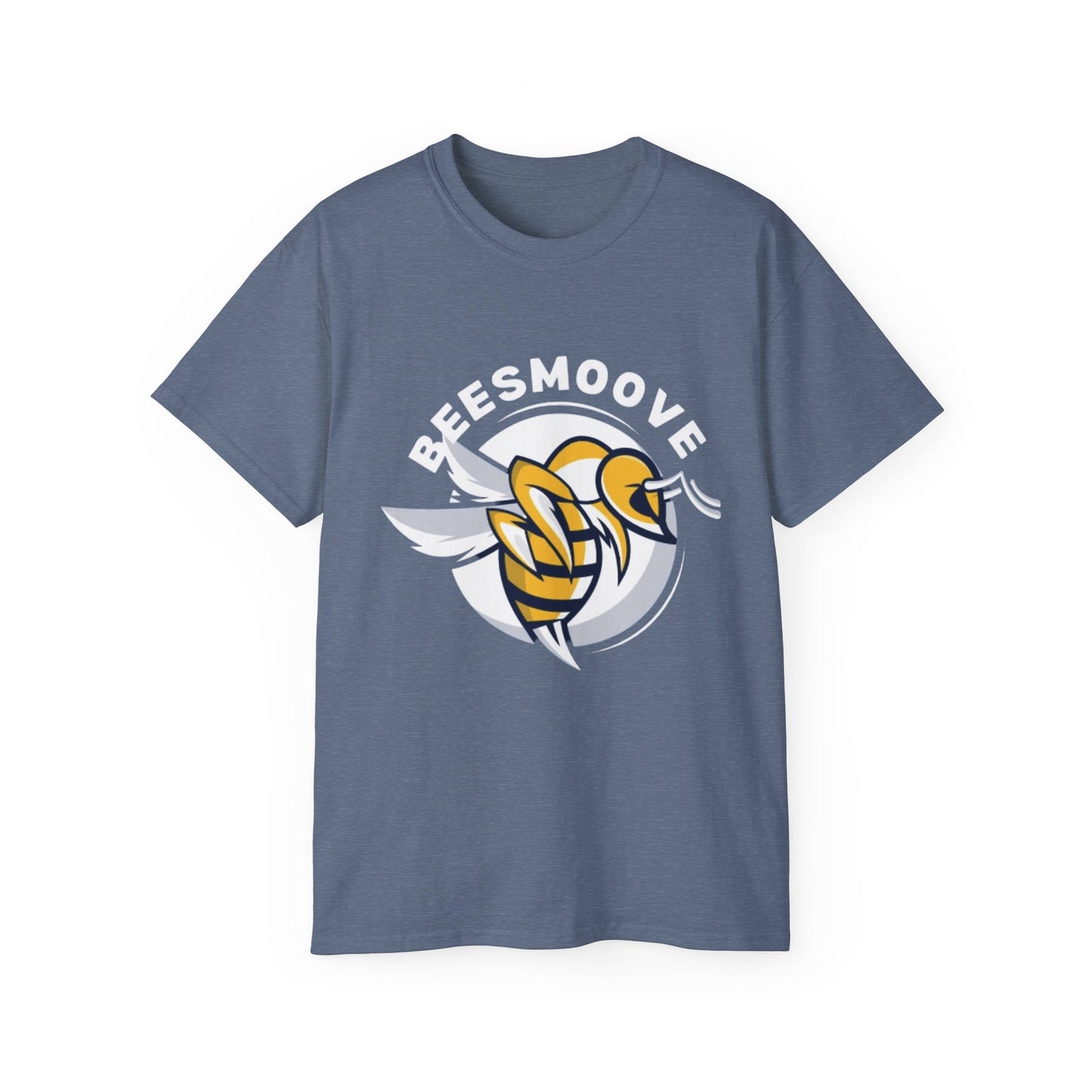 Beesmoove bee force Ultra Cotton Tee - Beesmoove T-Shirt Beesmoove Heather-Indigo-3XL 34.53