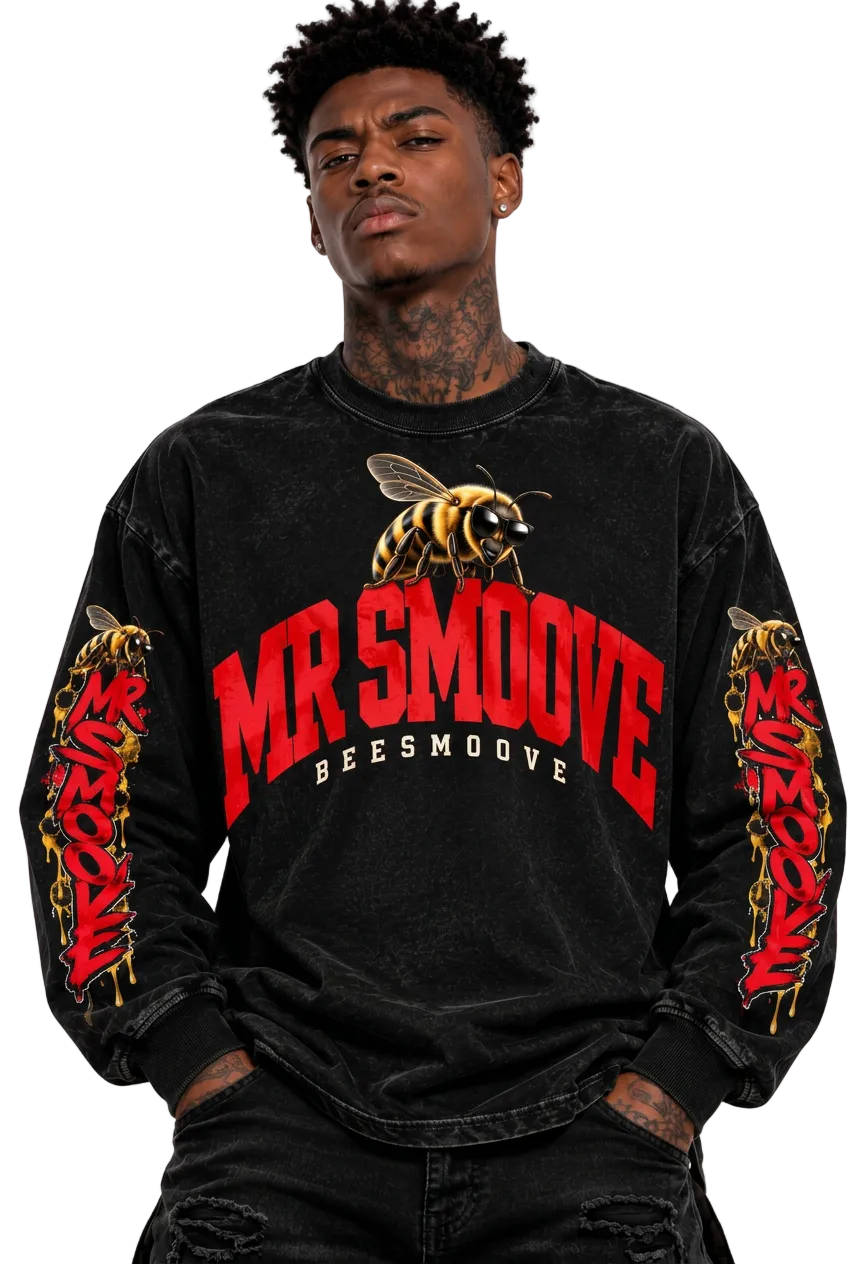 Beesmoove MR SMOOVE — Honey Drip Long Sleeve
