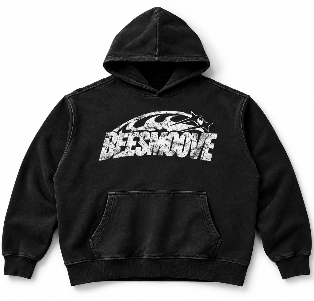 Beesmoove Voltage Reign 
Boxy Hoodie