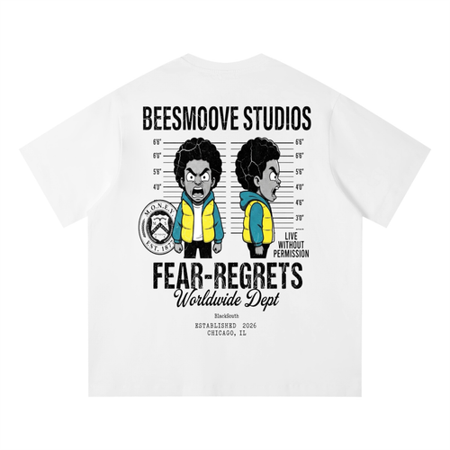 Beesmoove BlackSouth Lil Boo Fear Regrets T-Shirt