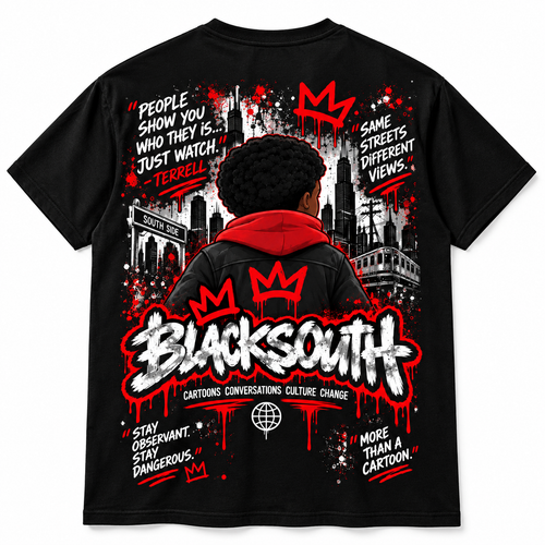 Beesmoove Blacksouth Terrell Stay Observant Tee