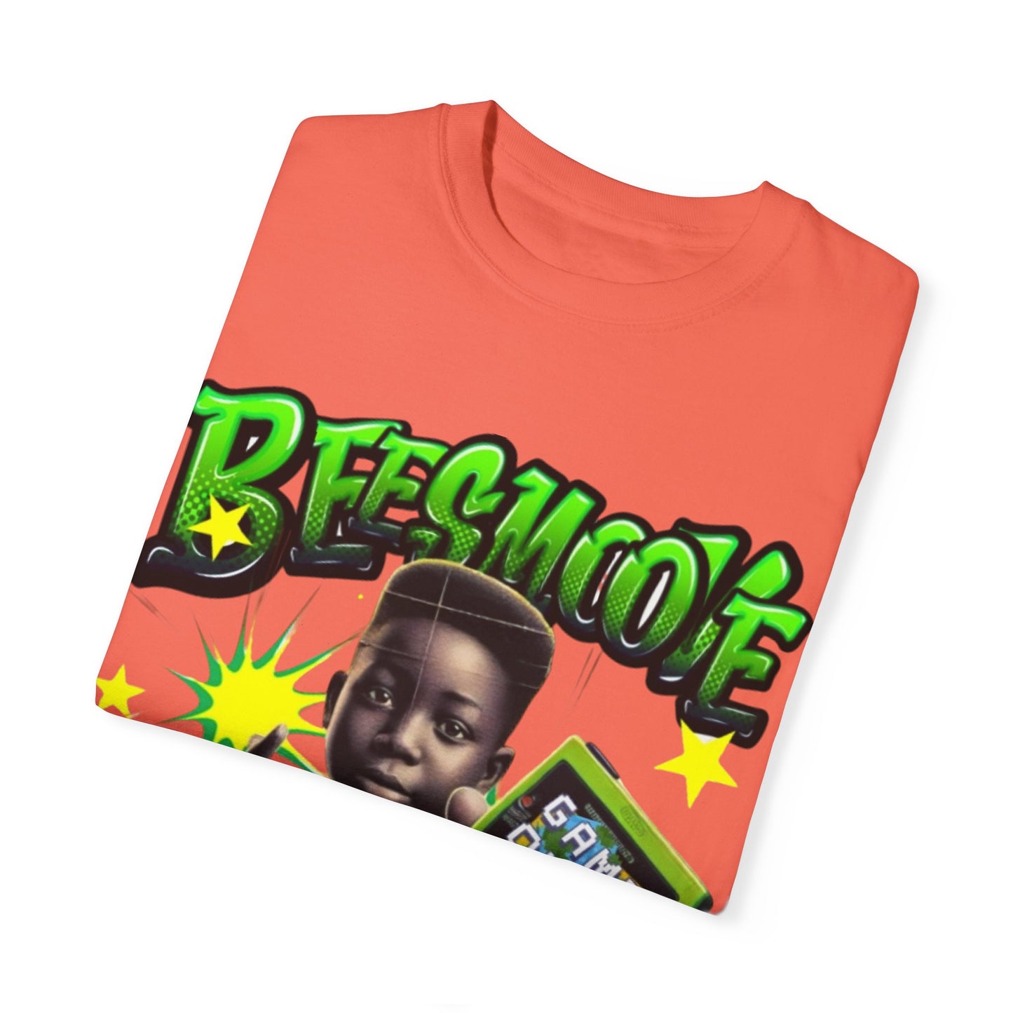 Beesmoove game over 90s vibes Garment-Dyed T-shirt - Beesmoove 33.95 Beesmoove 