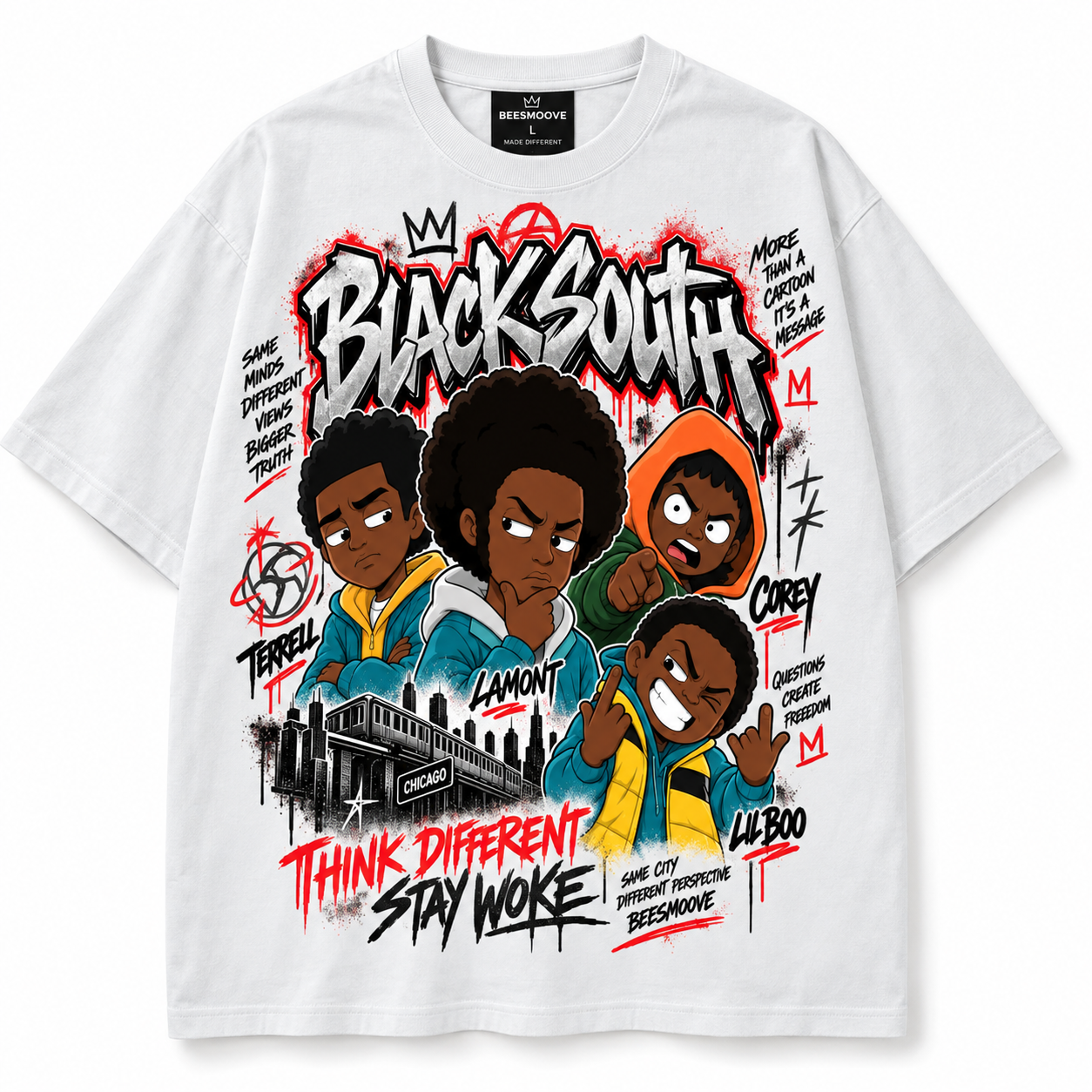 Beesmoove BlackSouth Higher Thinking Tee