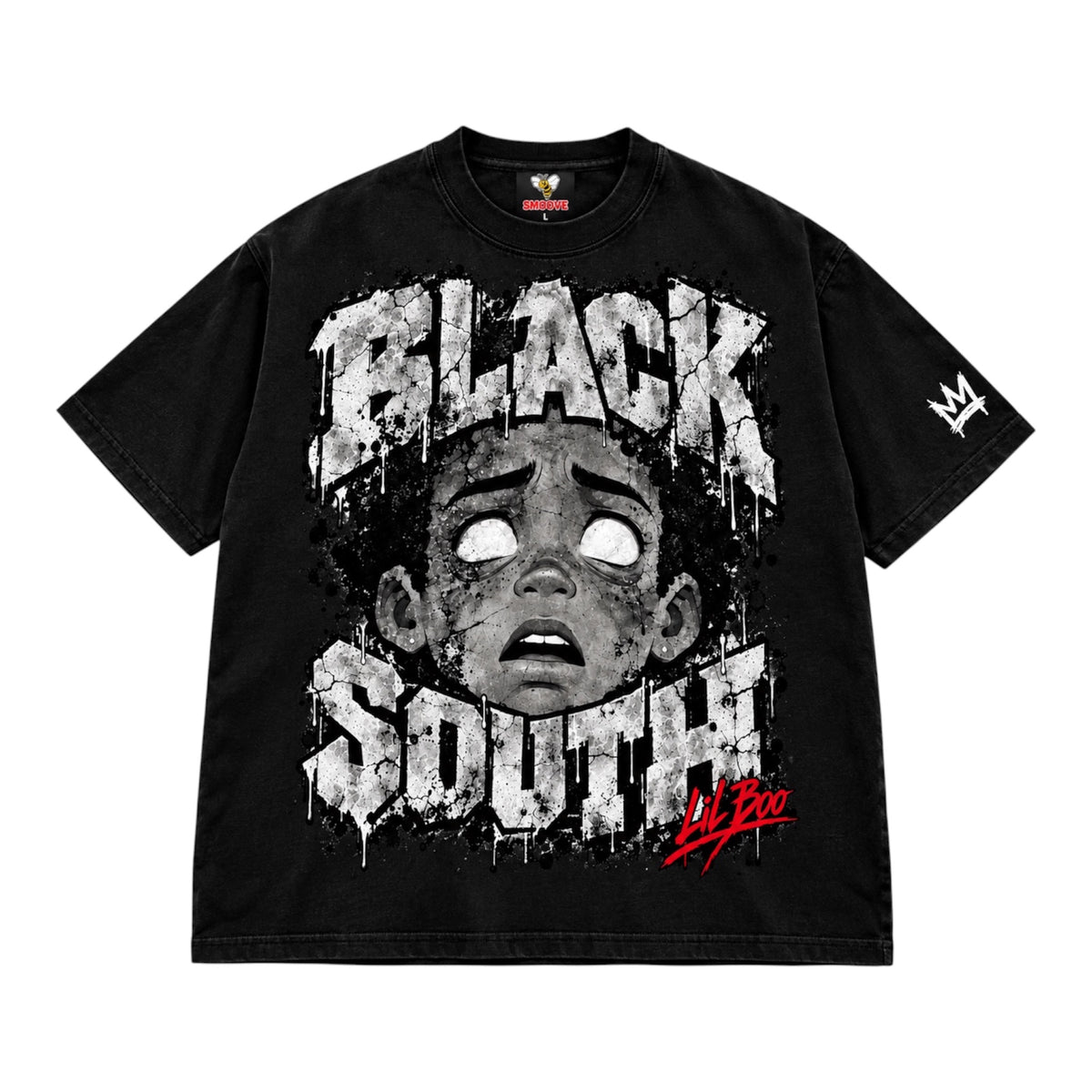 BEESMOOVE — Lil Boo “Southside” Black Tee