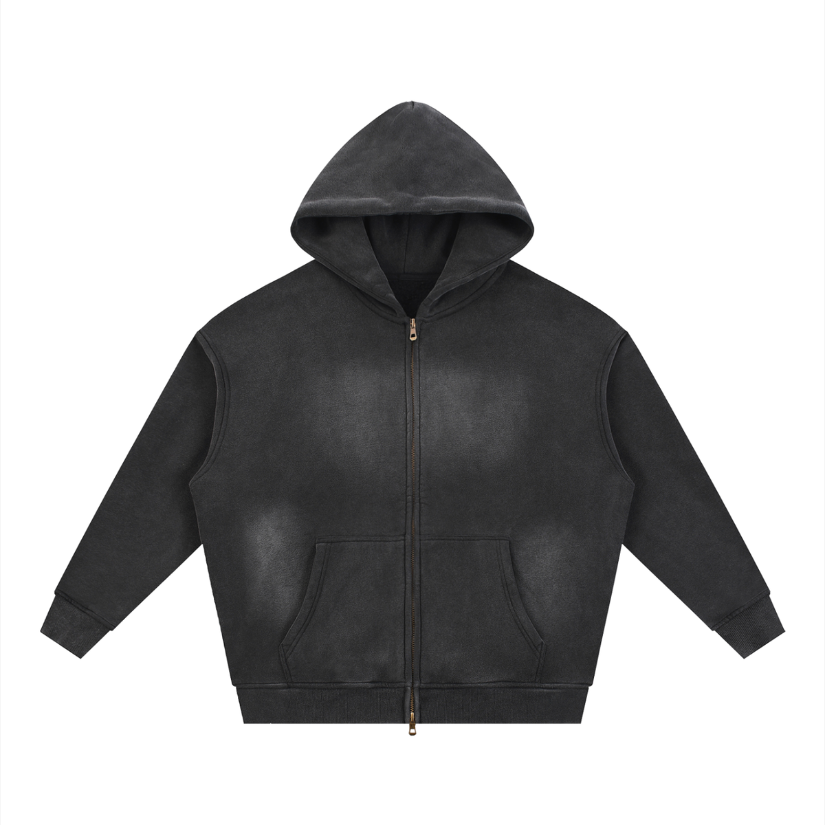 Beesmoove FOUNDATION ZIP
Zipper Boxy Fleece Hoodie