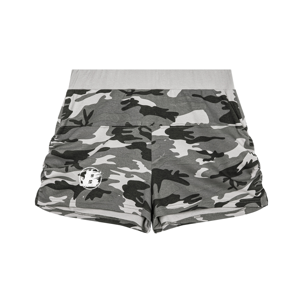 Beesmoove Women's Slim Camo Shorts