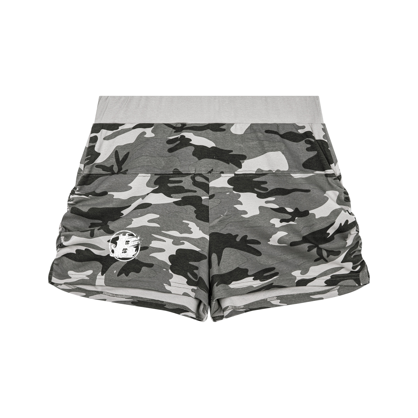 Beesmoove Women's Slim Camo Shorts