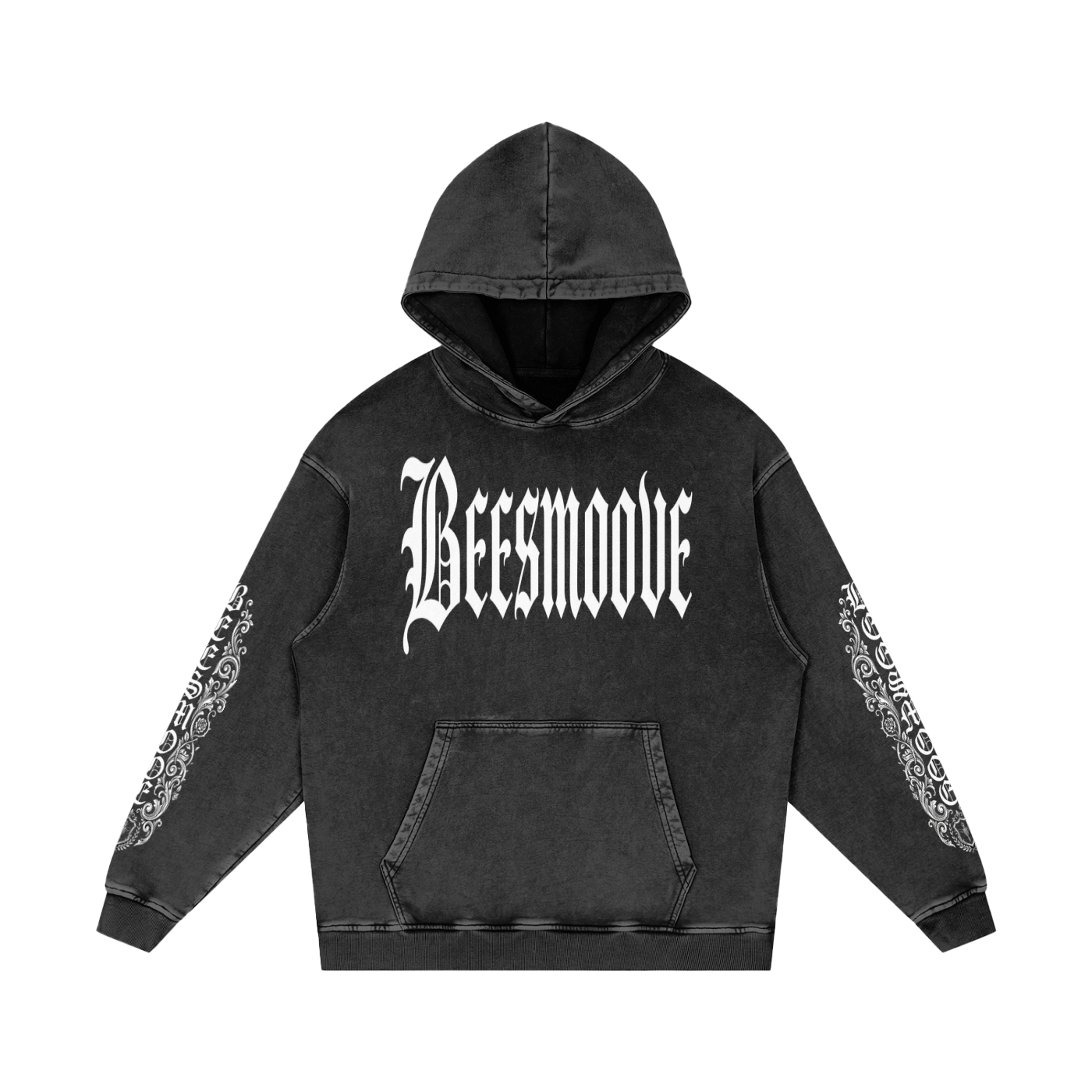 BEESMOOVE Black Cathedral Hoodie