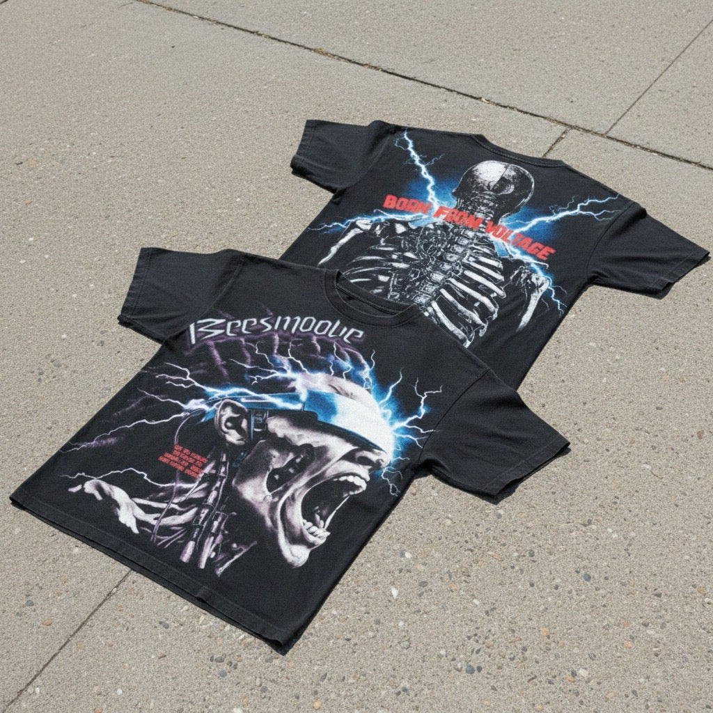 BEESMOOVE Born From Voltage Shirt 4-26