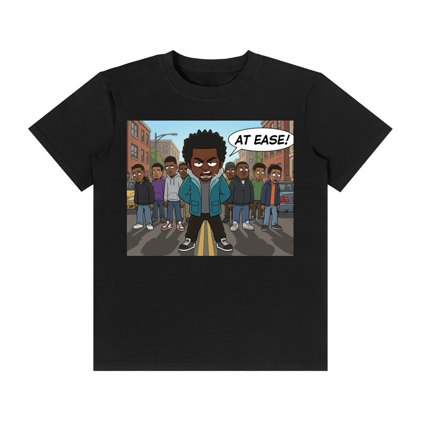 BEESMOOVE BlackSouth AT EASE: Street Command T-Shirt