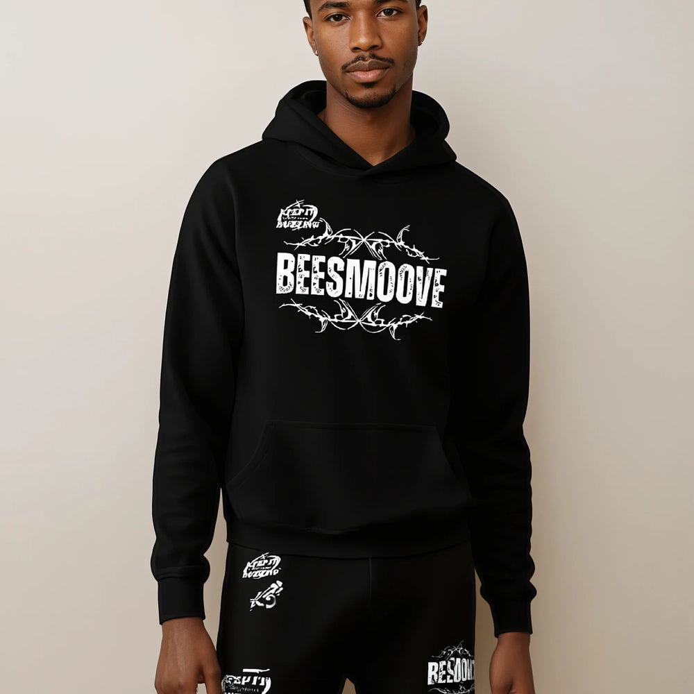 Beesmoove keep it buzzing DryBlend® Hooded Sweatshirt