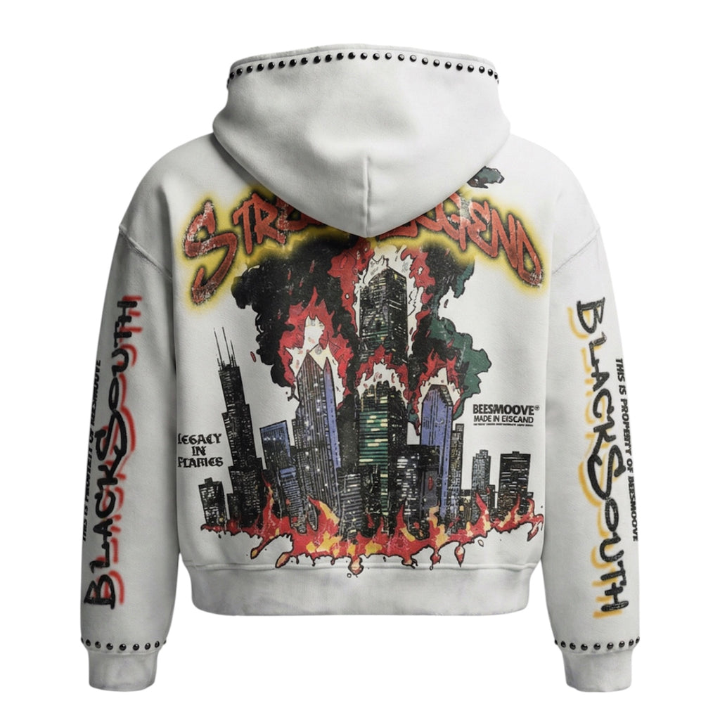 BEESMOOVE Lil Boo Chicago Streetwear Hoodie – BlackSouth Collection