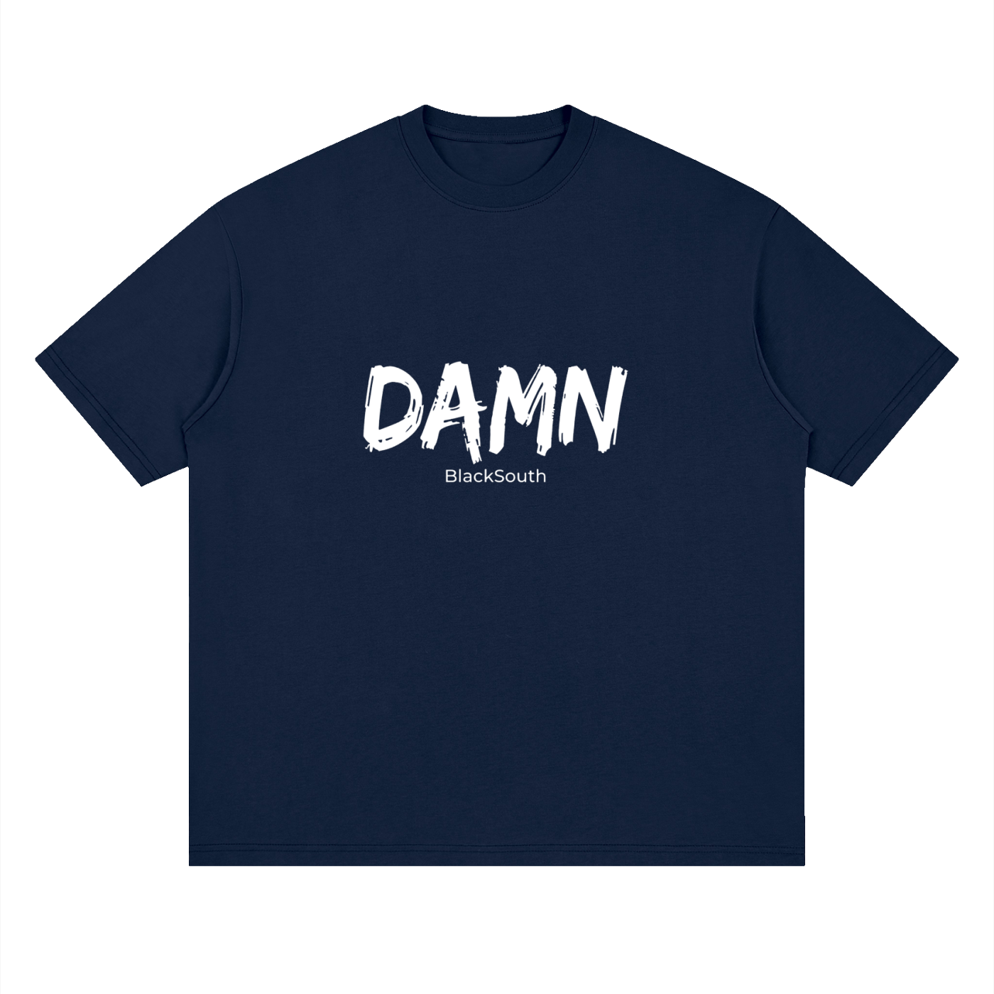Beesmoove BlackSouth DAMN  Loose Drop Shoulder T-Shirt