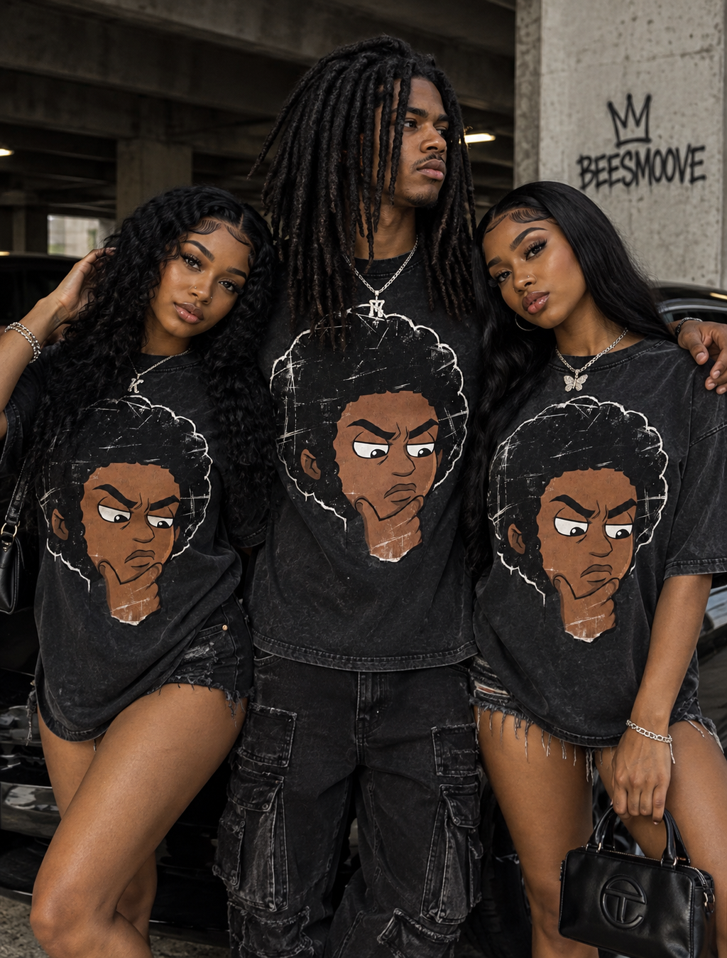 Beesmoove Blacksouth WISDOM AIN’T LOUD Boxy Tee