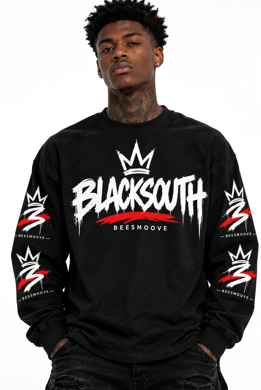 Beesmoove BLACKSOUTH CROWN LONG SLEEVE Black
