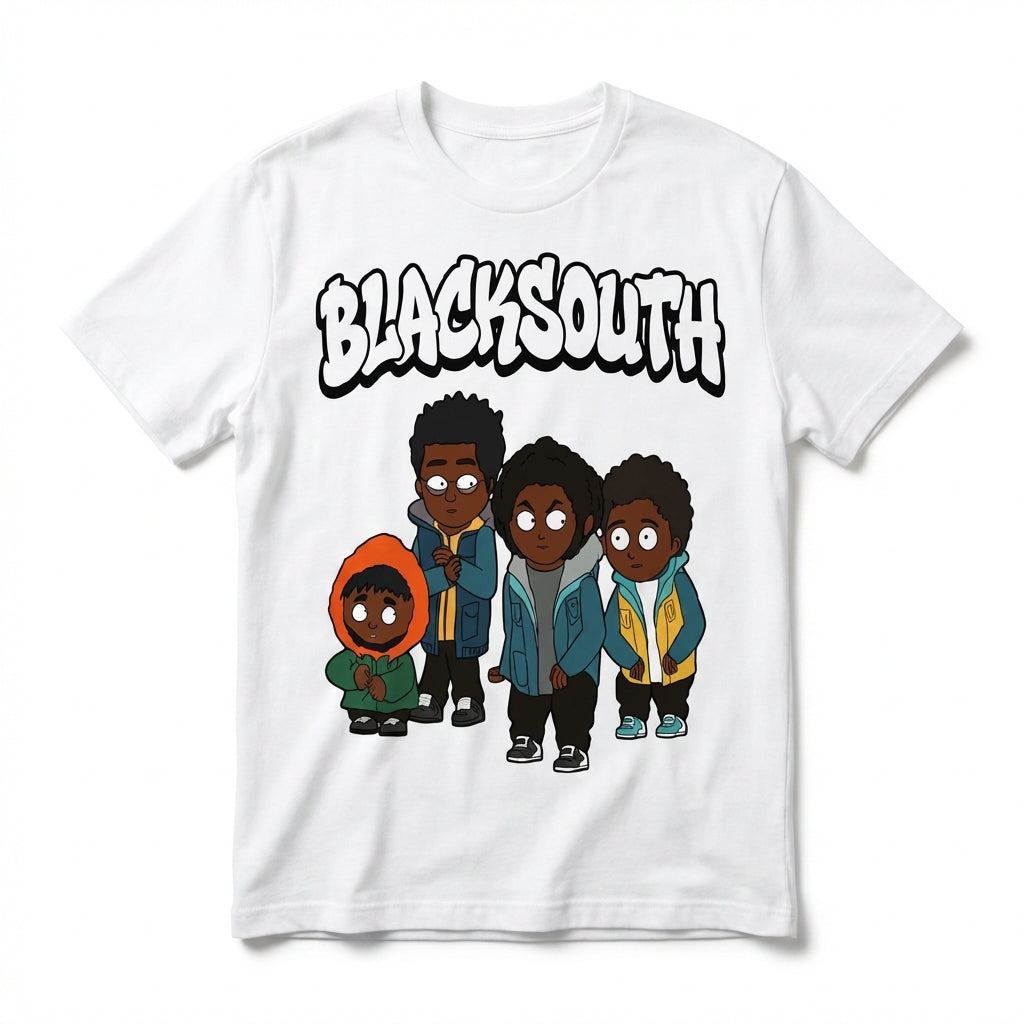BEESMOOVE BlackSouth Southside Circle T-Shirt