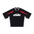 Beesmoove Oversized Color Block V-Neck T-Shirt