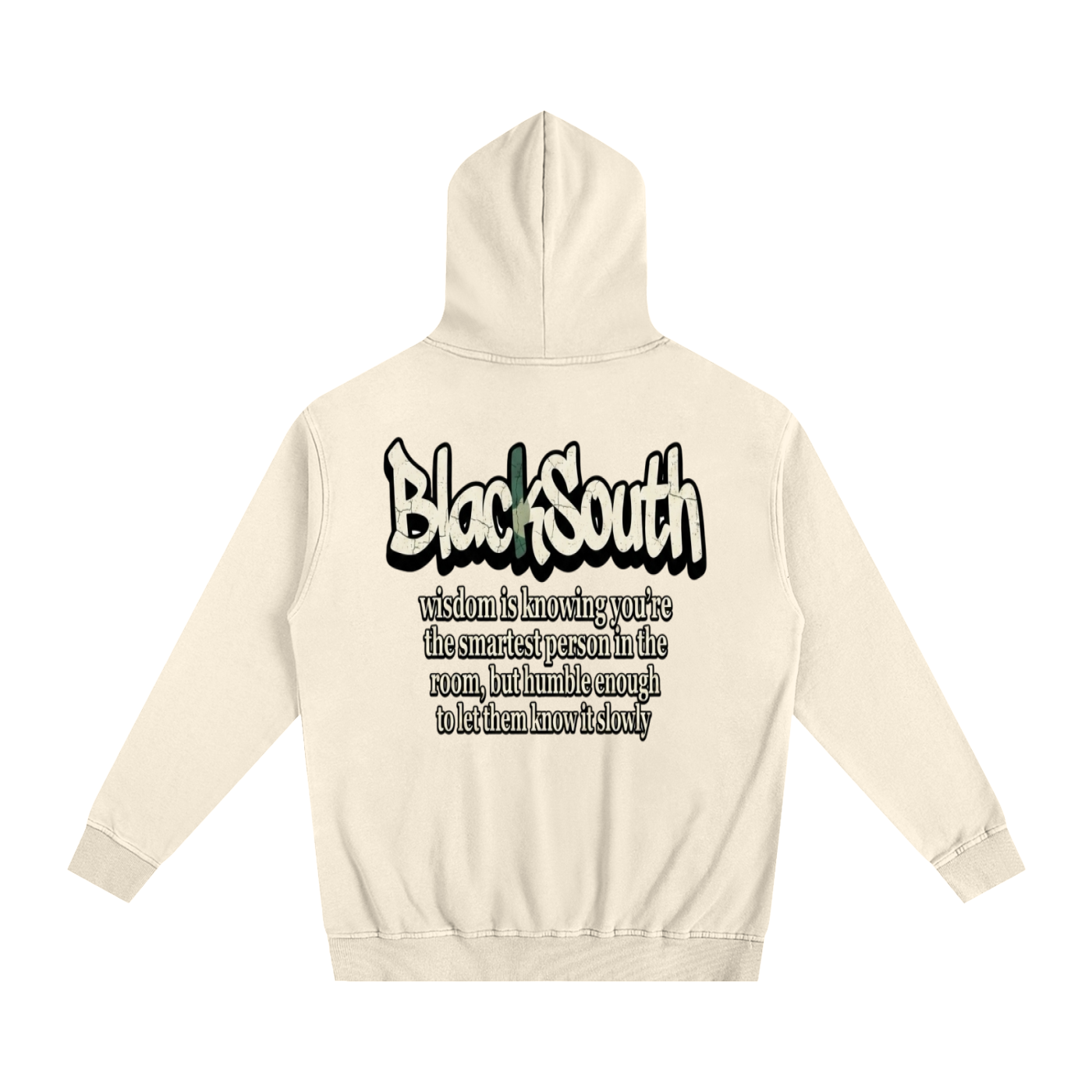 Beesmoove Blacksouth T.S.S.E.T.B.T Oversized Essential Hoodie