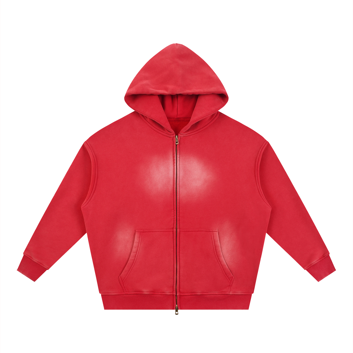 Beesmoove FOUNDATION ZIP
Zipper Boxy Fleece Hoodie