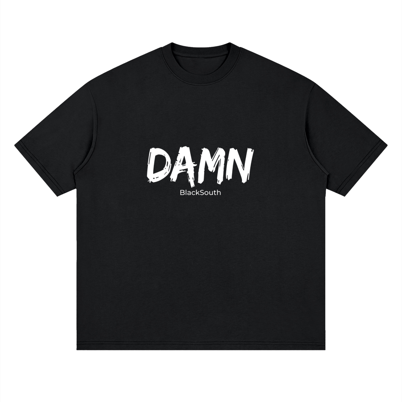 Beesmoove BlackSouth DAMN  Loose Drop Shoulder T-Shirt