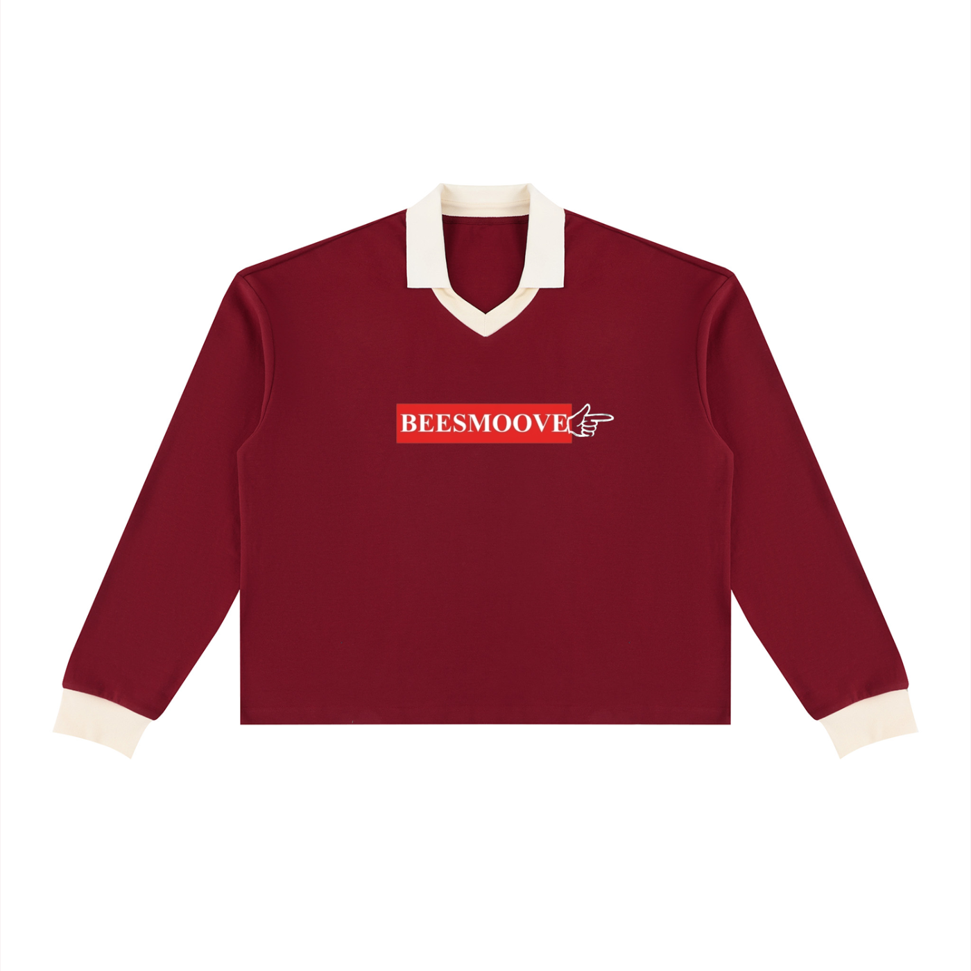 Beesmoove Target Color Block Long Sleeve Sweatshirt