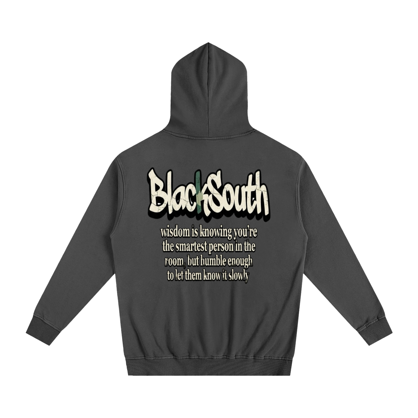 Beesmoove Blacksouth T.S.S.E.T.B.T Oversized Essential Hoodie
